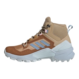 Zapatillas Adidas Terrex Swift R3 Mid Gtx W FZ3011 marrón 1