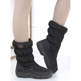Botas de nieve Retto Black para mujer negro 1 Botas de nieve Retto Black para mujer negro 1