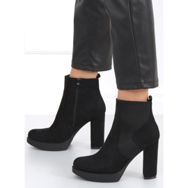 Tacones altos y botas de plataforma Milo Black negro 4