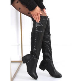 Botas de montar con una parte superior flexible Henn Black negro 4
