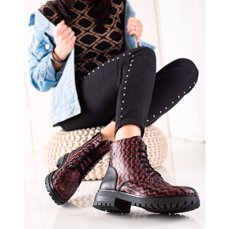 Goodin Trabajadores de la imprenta de moda rojo 2