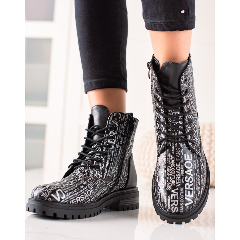 Goodin Trabajadores de la imprenta de moda negro 2