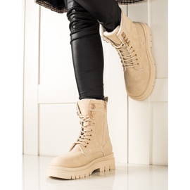 TRENDI Tramperos beige clásicos 1