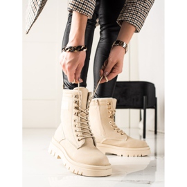 TRENDI Tramperos beige clásicos 3