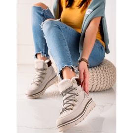 Goodin Tramperos casuales cómodos beige 1 Goodin Tramperos casuales cómodos beige 1