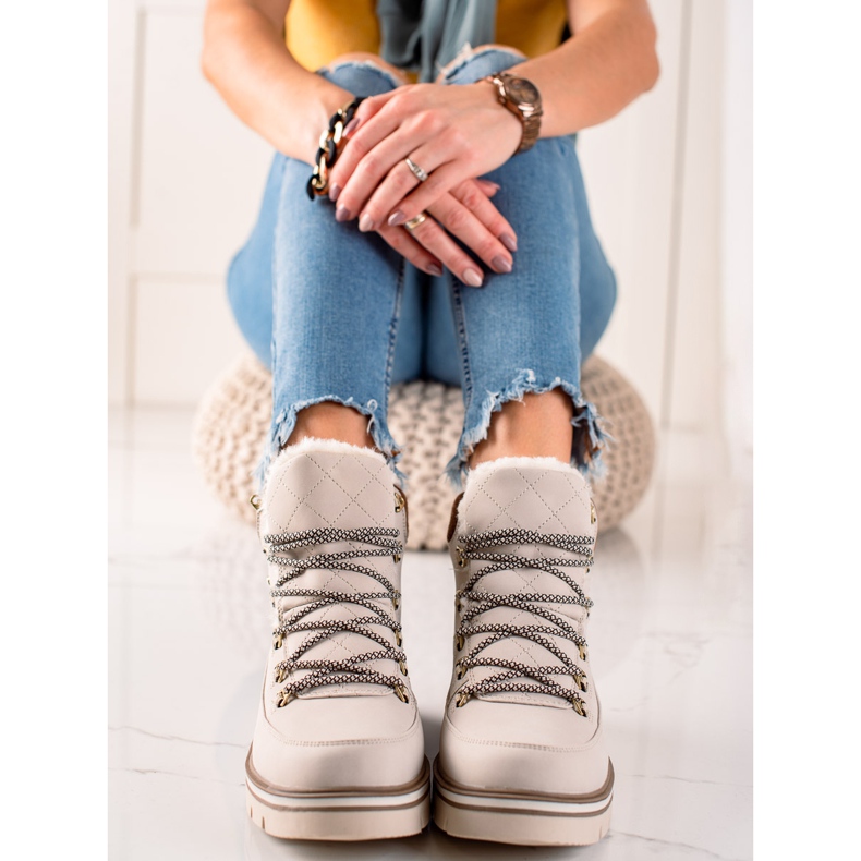 Goodin Tramperos casuales cómodos beige 2