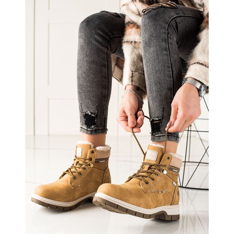 Goodin Tramperos deportivos cómodos marrón 1 Goodin Tramperos deportivos cómodos marrón 1