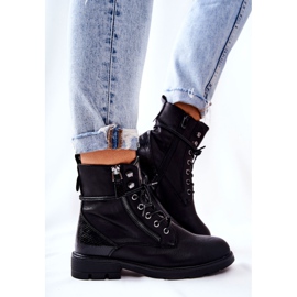 Botas cálidas negras con cremallera Mirthbrow negro 5