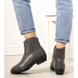 Botas vaqueras con aislamiento Jolicoeur grises 2