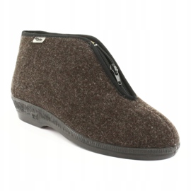 Zapatos de mujer befado pu 041D048 marrón 2
