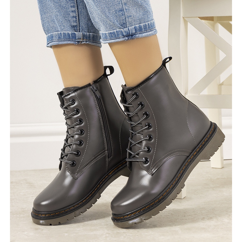 Botas con aislamiento para mujer grises de Bruce 1