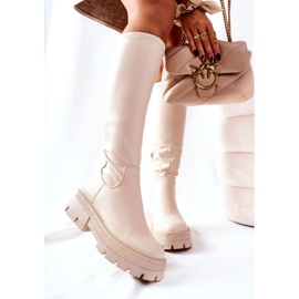 FJ1 Botas Altas Hemera Beige 7