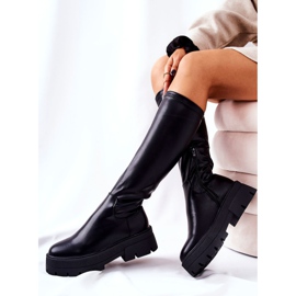 FJ1 Botas altas negras Hemera negro 2
