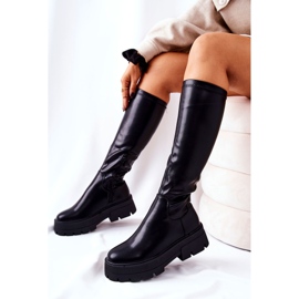 FJ1 Botas altas negras Hemera negro 1 FJ1 Botas altas negras Hemera negro 1