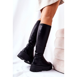 FJ1 Botas altas negras Hemera negro 4