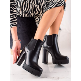 Camo Botas clásicas de tacón alto negro 2 Camo Botas clásicas de tacón alto negro 2