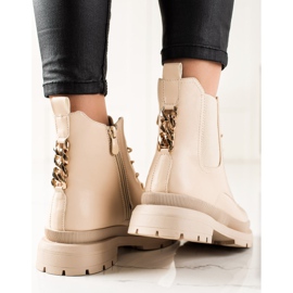 Bestelle Botas beige con estilo 2