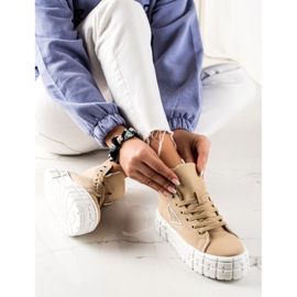 Goodin Zapatillas De Deporte De Alta Moda beige 2 Goodin Zapatillas De Deporte De Alta Moda beige 2