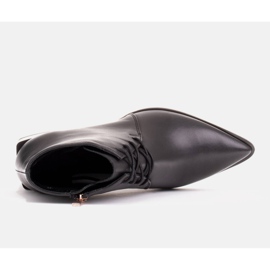 Marco Shoes Botas clásicas con cordones negro 4