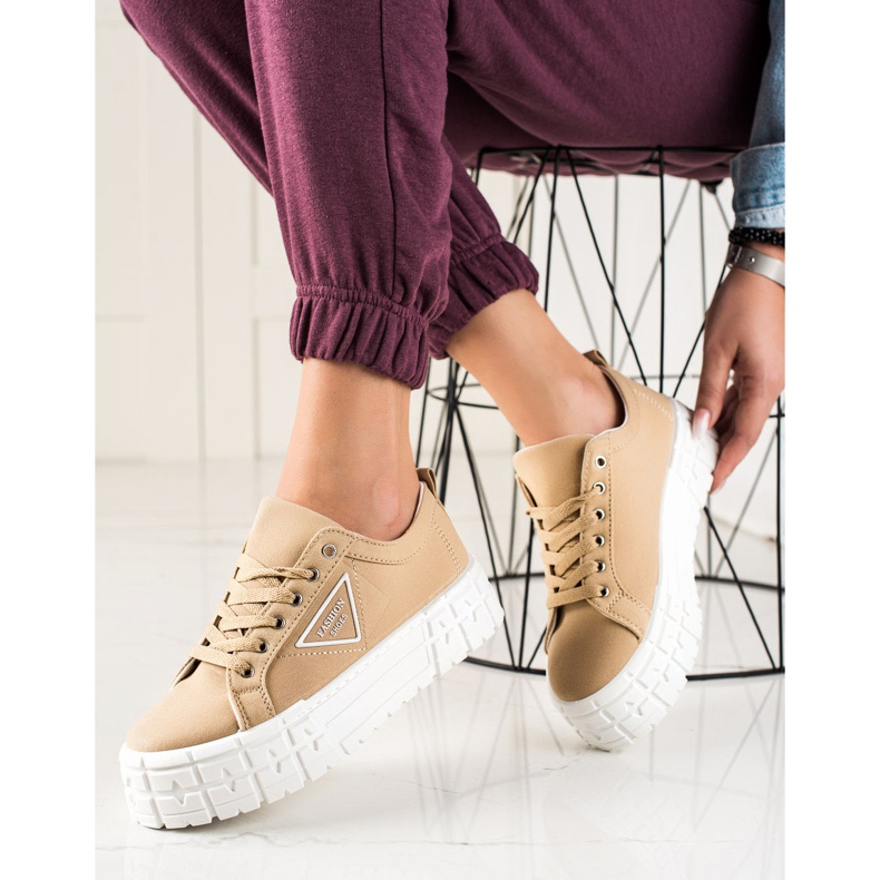 Goodin Zapatos Marrones De Moda beige 2