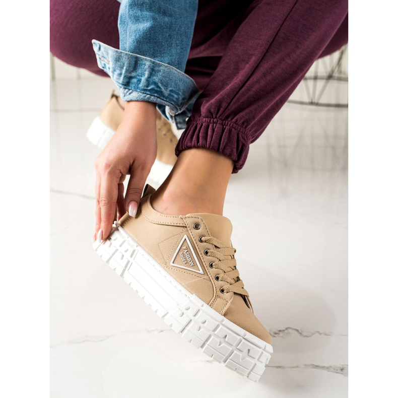 Goodin Zapatos Marrones De Moda beige 1