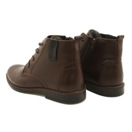 Polbut Zapatos de invierno para hombre C20F marrón oscuro 11