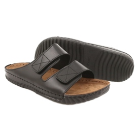 Zapatos de hombre Inblu 158M003 negro 4