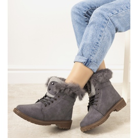 Botas con aislamiento de mujer LeBatelier grises 2