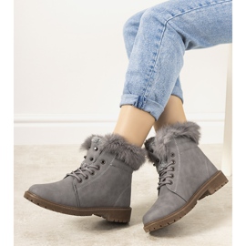 Botas con aislamiento de mujer LeBatelier grises 2