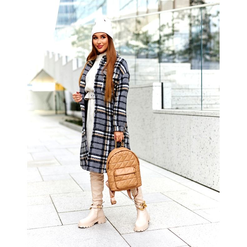 Botas altas con un elemento decorativo de Masha beige 1