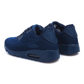 Zapatos deportivos negros para hombre 5586-3 azul marino 2 Zapatos deportivos negros para hombre 5586-3 azul marino 2