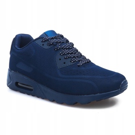 Zapatos deportivos negros para hombre 5586-3 azul marino 3 Zapatos deportivos negros para hombre 5586-3 azul marino 3