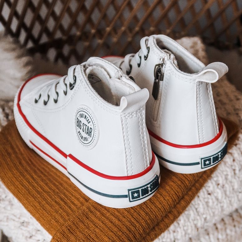 Zapatillas altas para niños Big Star II374004 Blanco ['blanco'] 1