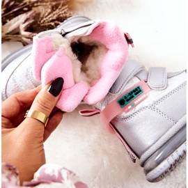 PJ2 Botas de nieve cálidas Botas Hesiera plateadas con cremallera rosado 1 PJ2 Botas de nieve cálidas Botas Hesiera plateadas con cremallera rosado 1