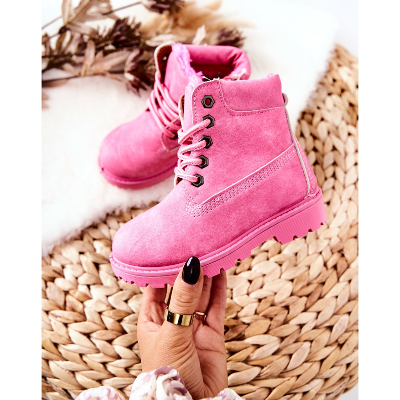Botas Trappers Infantiles Milos Rosa 2