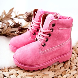 Botas Trappers Infantiles Milos Rosa rosado 5