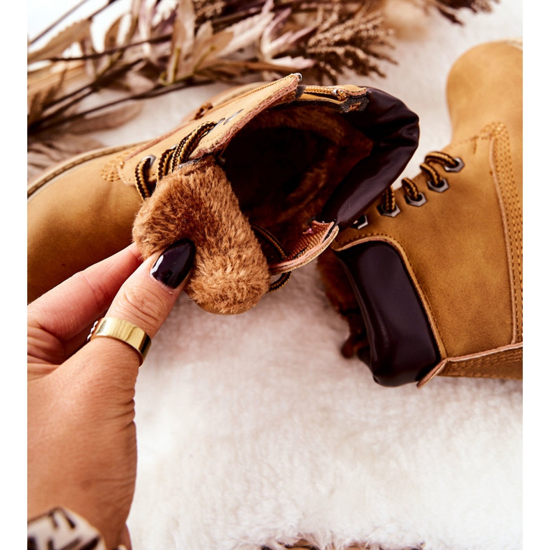 Botas Trappers Infantiles Camel Milos marrón 1