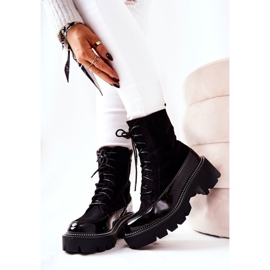 Botas Altas En Cremallera Solutia Negra negro 1