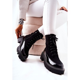 Botas Altas En Cremallera Solutia Negra negro 5
