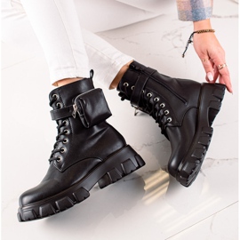 TRENDI Tramperos de moda negro 3