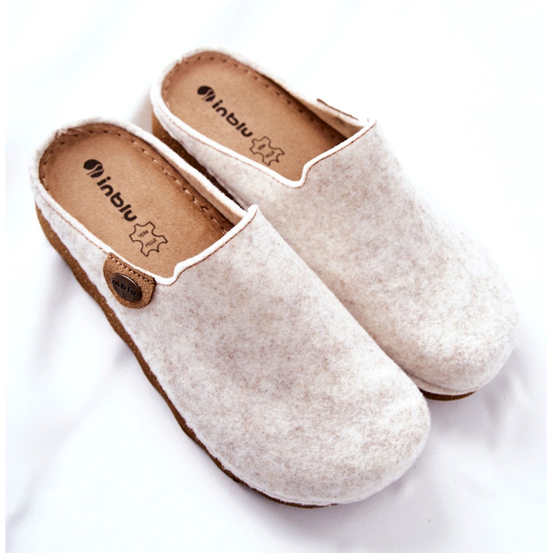 Pantuflas Prophylactic Inblu Pantuflas Beige DK20FE01W 4