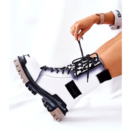 Botines Piel Botas Calientes Maciejka Blanco 05113-11 negro 2