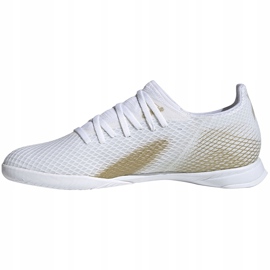 Botas de fútbol Adidas X GHOSTED.3 In EG8204 blanco 2