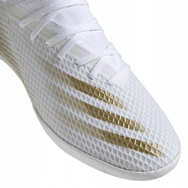 Botas de fútbol Adidas X GHOSTED.3 In EG8204 blanco 3