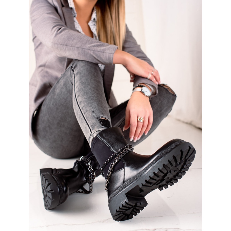 Gogo Bolsas isotérmicas con cadenas negro 2