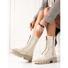 Seastar Tramperos beige con cremallera decorativa 1