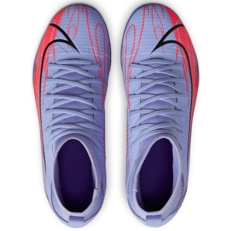 Zapatillas de fútbol Nike Mercurial Superfly 8 Club Km Mg Jr DB0925 506 rosado morado violeta 1