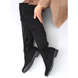 Botas de montar de mosquetero negras Dotta negro 5
