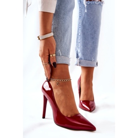 Tacones lacados en Spitz Monnari 0220-005 Rojo 3