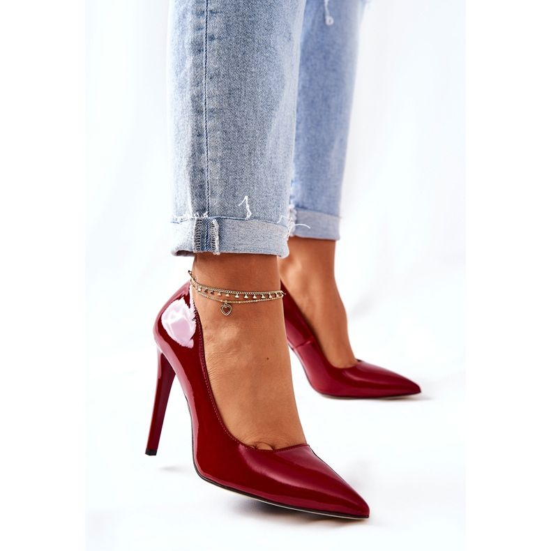 Tacones lacados en Spitz Monnari 0220-005 Rojo 1